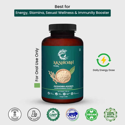Akshobh Ashwa Ashawagandha Powder