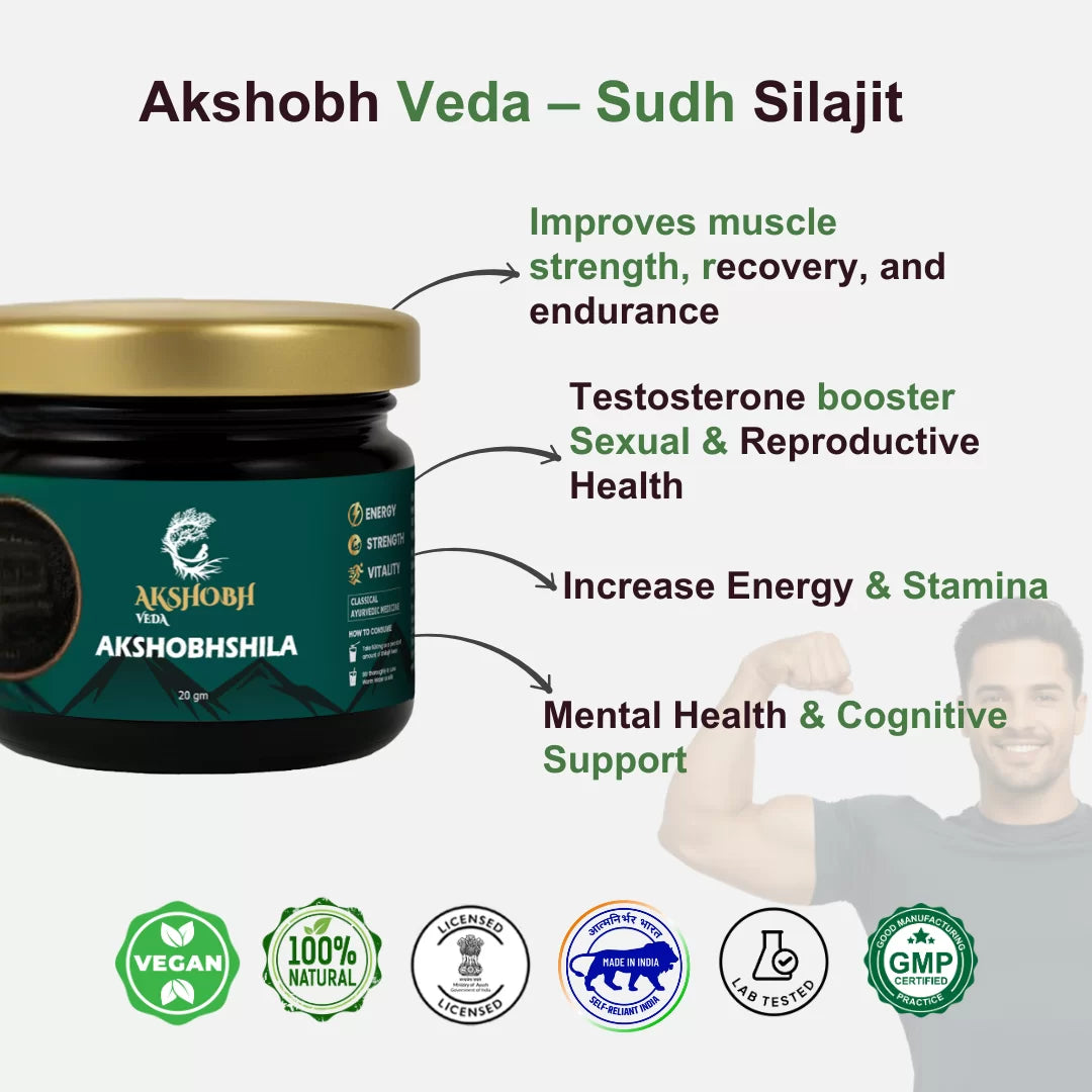 Akshobhshila (Shuddha Shilajit)