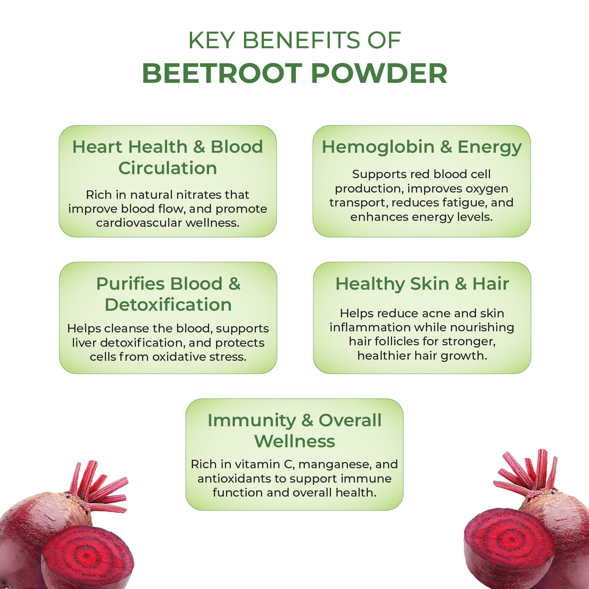 Akshobh Veda Beetroot Powder