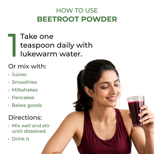 Akshobh Veda Beetroot Powder