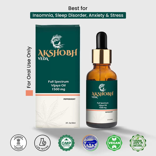 Full Spectrum Vijaya Oil(Oral Drops)(1500MG)