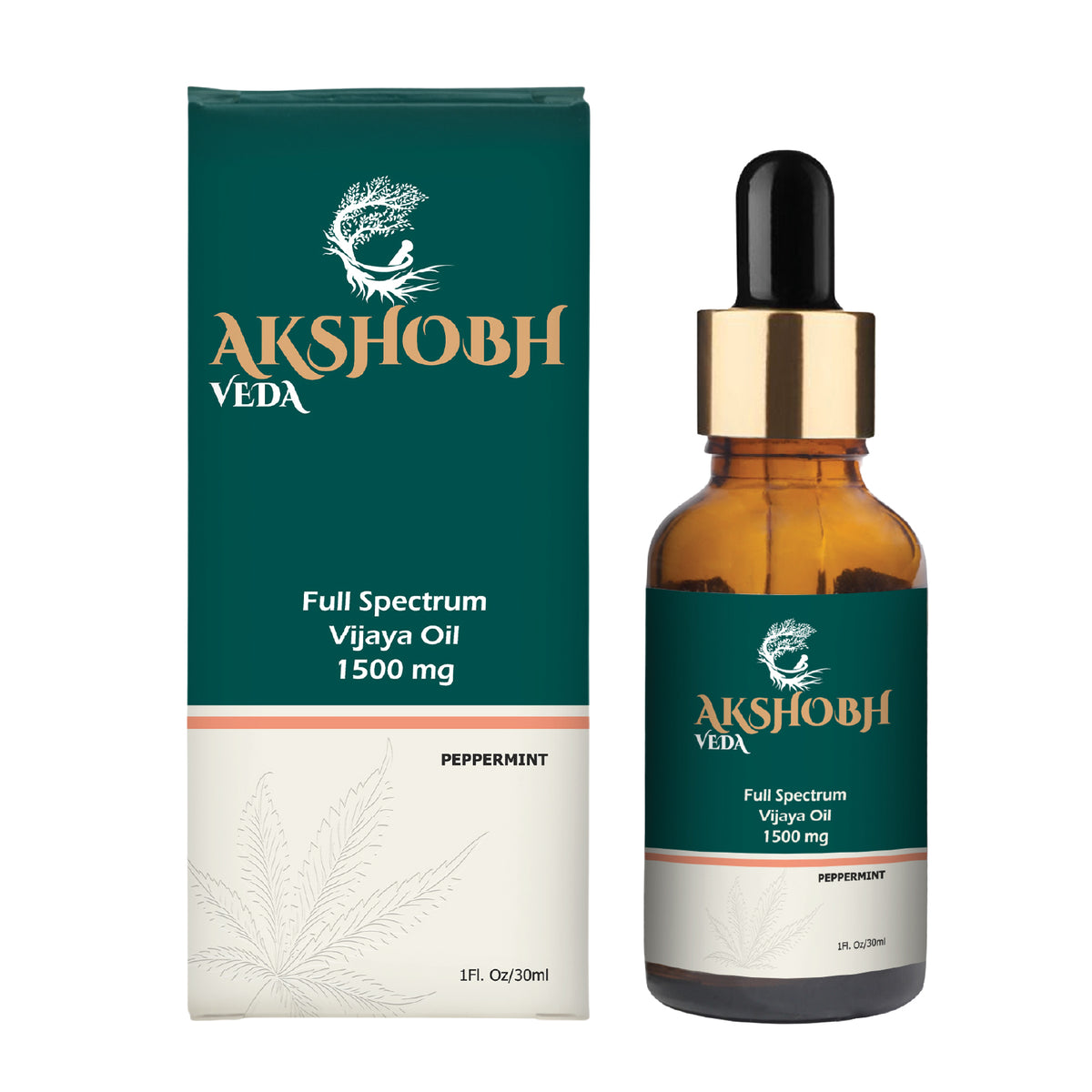Full Spectrum Vijaya Oil(Oral Drops)(1500MG)