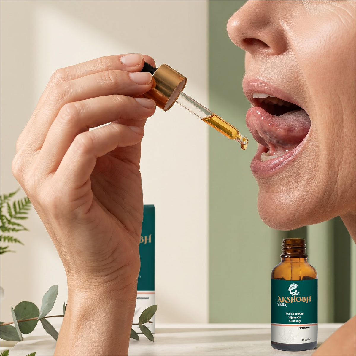 Full Spectrum Vijaya Oil(Oral Drops)(4500 MG)