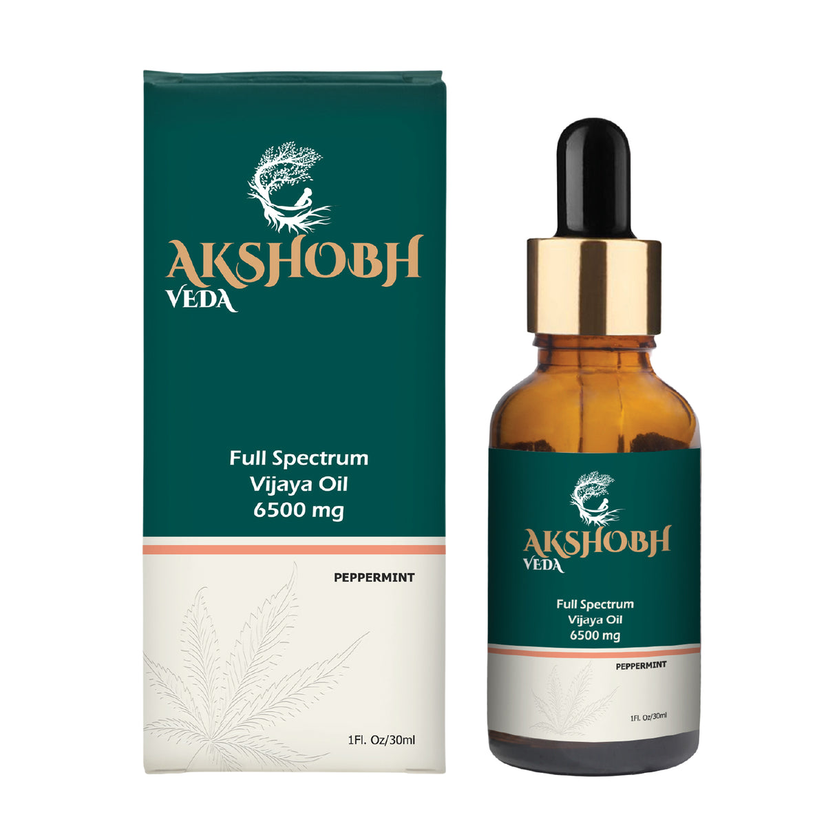 Full Spectrum Vijaya Oil(Oral Drops)(6500 MG)