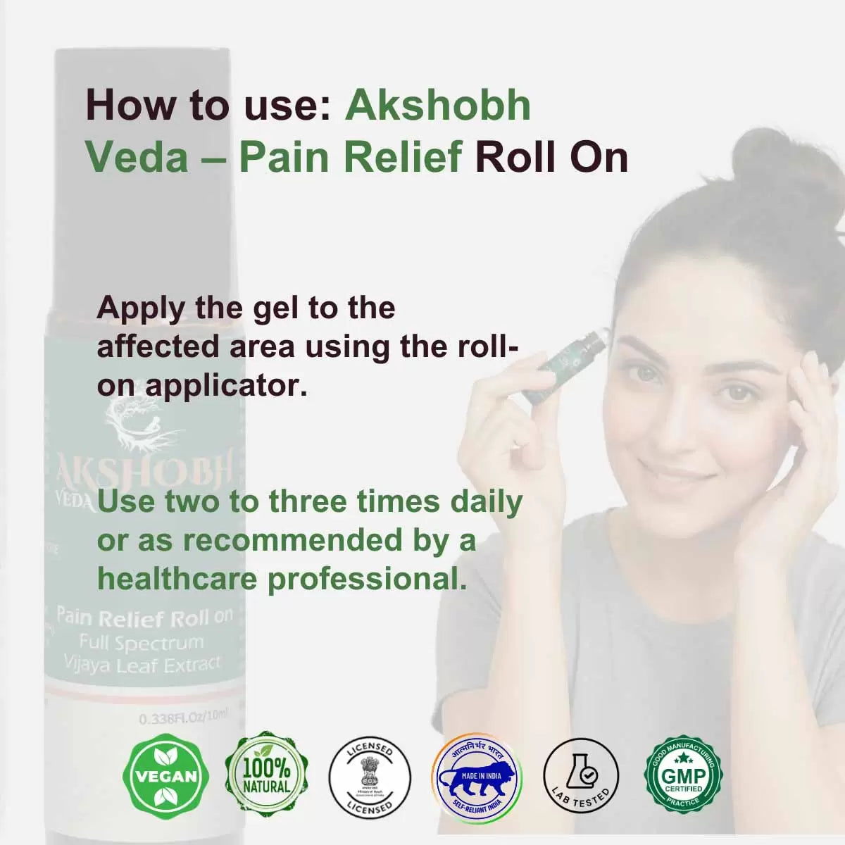 Pain Relief Roll-On (10%)