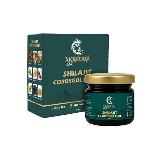 Akshobhveda Shilajit Cordy Gold Elite