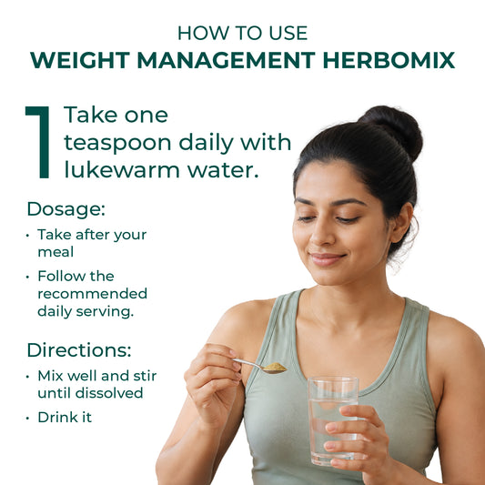 Akshobh Veda  Weight Management Herbomix