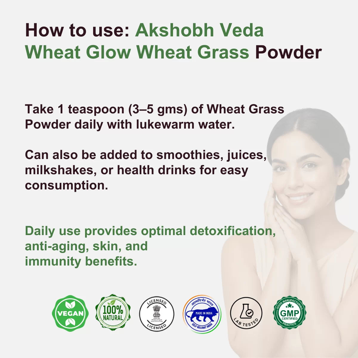 Wheat Glow Wheat Grass Powder