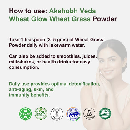 Wheat Glow Wheat Grass Powder