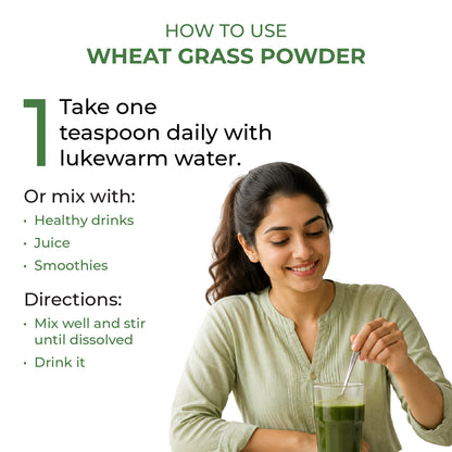 Akshobhveda  Wheat Grass Powder